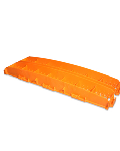 Plastic slat 200x600 orange open/for sows (type A)